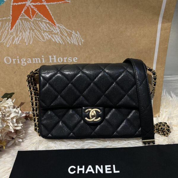Chanel三鏈條23口蓋