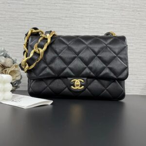 CHANEL 粗鏈口蓋包