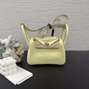Hermès 全新二代MiniLindy米爾頓黃