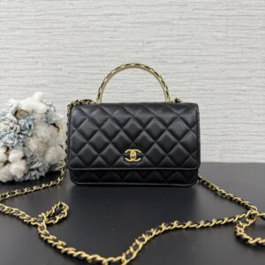 CHANEL 金線手柄Woc