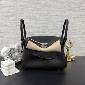 HERMES Lindy26黑銀(22600)