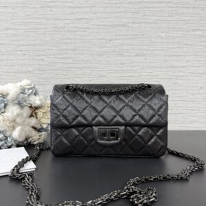 CHANEL  復刻2.55so black(22406)