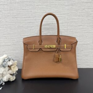 Hermes Birkin30三合一金棕
