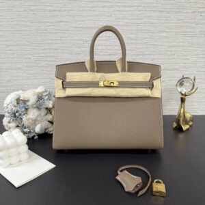 Hermès 全新Birkin25象灰