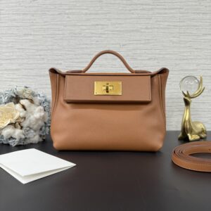 Hermès 2424mini BAG金棕(22498)