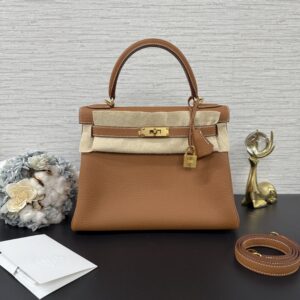 Hermès Kelly28金棕金(22858)