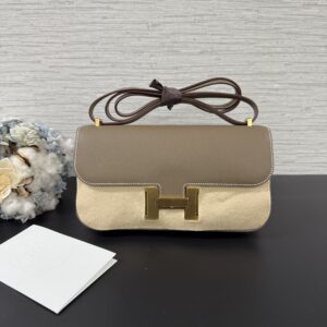 Hermes 全新ConstanceElan 象灰(23021)
