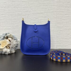 Hermès  MINIEvelyne 皇家藍(23053)