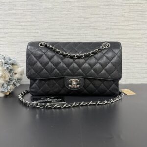 CHANEL 經典CF25黑銀(22948)