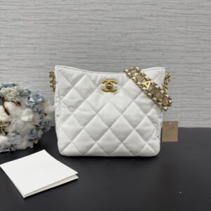 CHANEL 字母造型鏈hobo(22958)