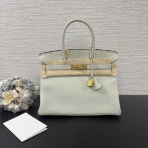 Hermès 全新Birkin30 冰晶灰(23105)