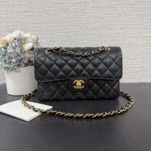 CHANEL 全新經典CF23黑金(23255)