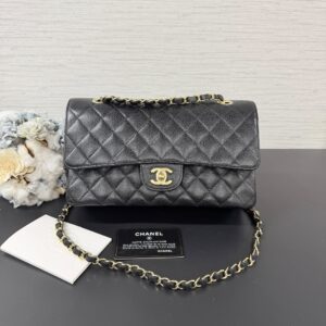 CHANEL 經典CF25黑金(23680)