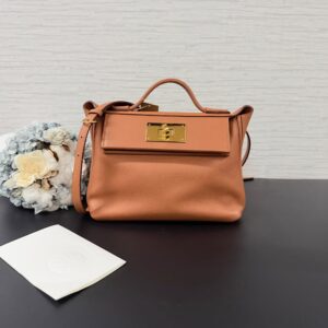 Hermès 2424mini Bag金棕(23695)
