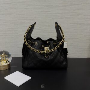 CHANEL 全新25bag黑(23877)