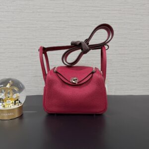 Hermès  MiniLindy極致粉(23830)