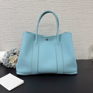 Hermès GARDEN PARTY36馬卡龍藍(23610)