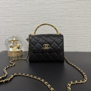 CHANEL 23B珍珠手柄kelly(24312)