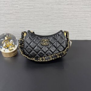 CHANEL19彎月hobo (23076)