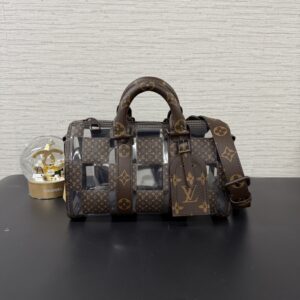 LOUIS VUITTON 秀款限量透明keepall25(24364)