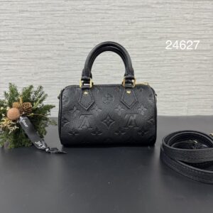 LOUIS VUITTON speedy nano黑壓紋(24627)