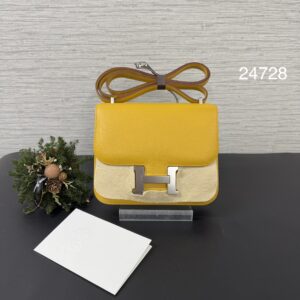 HERMES Constance康康19琥珀黃(24728)