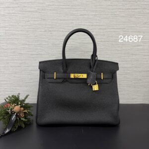 HERMES birkin30黑金(24687)