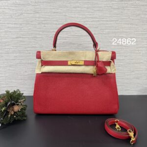 HERMES KELLY32國旗紅(24862)
