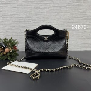 Chanel 31bag黑金(24670)