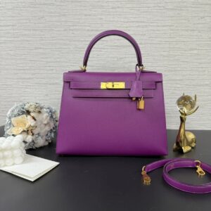 Hermès Kelly28海葵紫(22722)