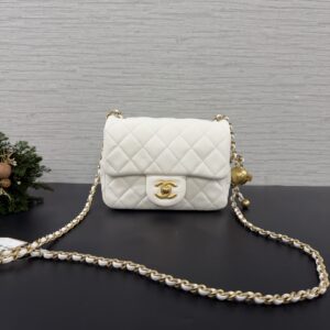 Chanel 金球雪白方胖(24949)