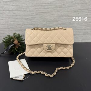CHANEL 全新經典CF23奶茶(25616)