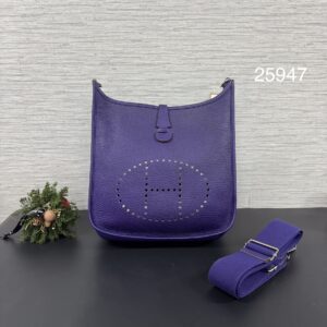 Hermès  Evelyne29紫銀(25947)