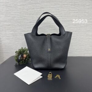 Hermès Picotin22 黑金(25953)