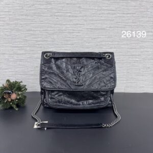 Ysl NIKI黑銀(26139)