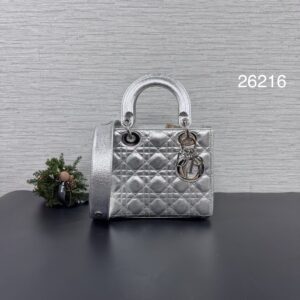 DIOR 四格黛妃科幻銀(26216)