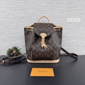 LOUIS VUITTON  Montsouris老花後背包(26328)