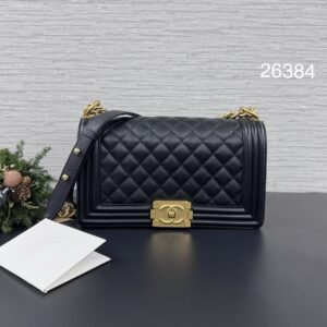 CHANEL BOY25黑金(26384)