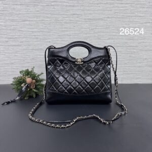Chanel 全新31bag 黑金(26524)