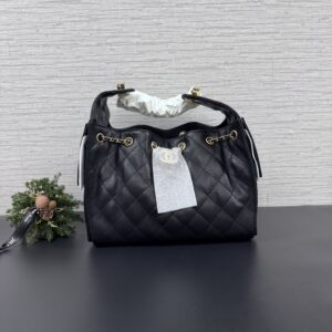 Chanel 全新25bag黑金小號(26537)