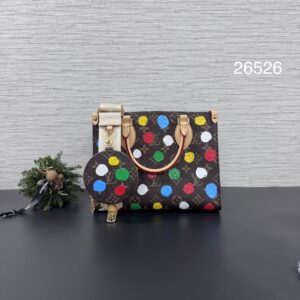 LOUIS VUITTON  草間彌生聯名on the goPM寬背帶(26526)