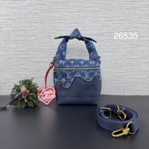 LOUIS VUITTON  全新NIGO聯名丹寧飯盒包 (26535)