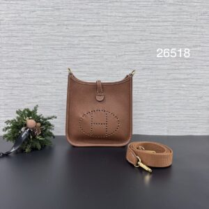 HERMES mini evelyne金棕金(26518)