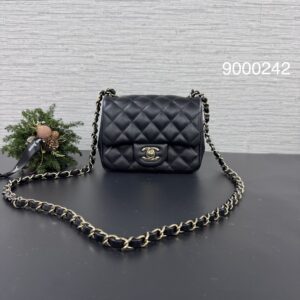 CHANEL 經典方胖黑金(9000242)