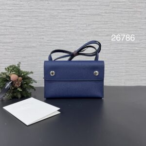 HERMES Snap wallet藏藍銀(26786)
