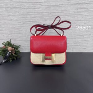 HERMES Constance康康19紅金(26501)
