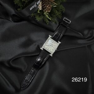 Hermes Heure H鑽錶34mm(26219)