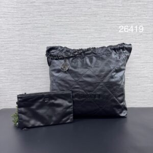 Chanel 22BAG so black 中(26419)