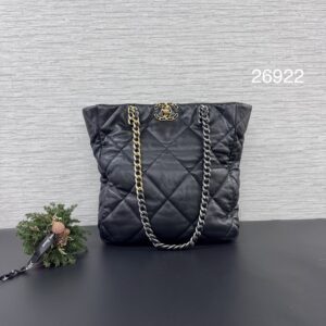CHANEL 19tote 黑金(26922)