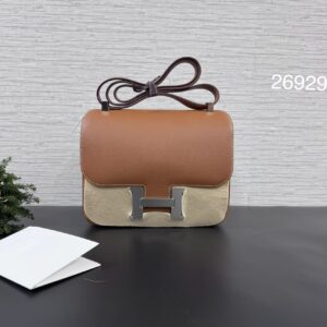 HERMES Constance康康24金棕銀(26926)